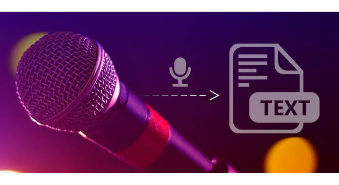 Audio to text transcribe