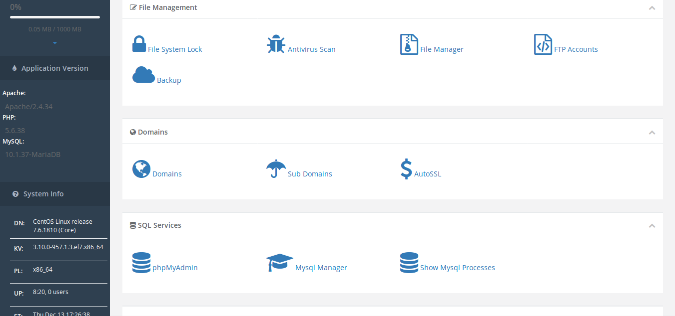 1 year 3 subdomains web hosting - no domain needed - 3 websites
