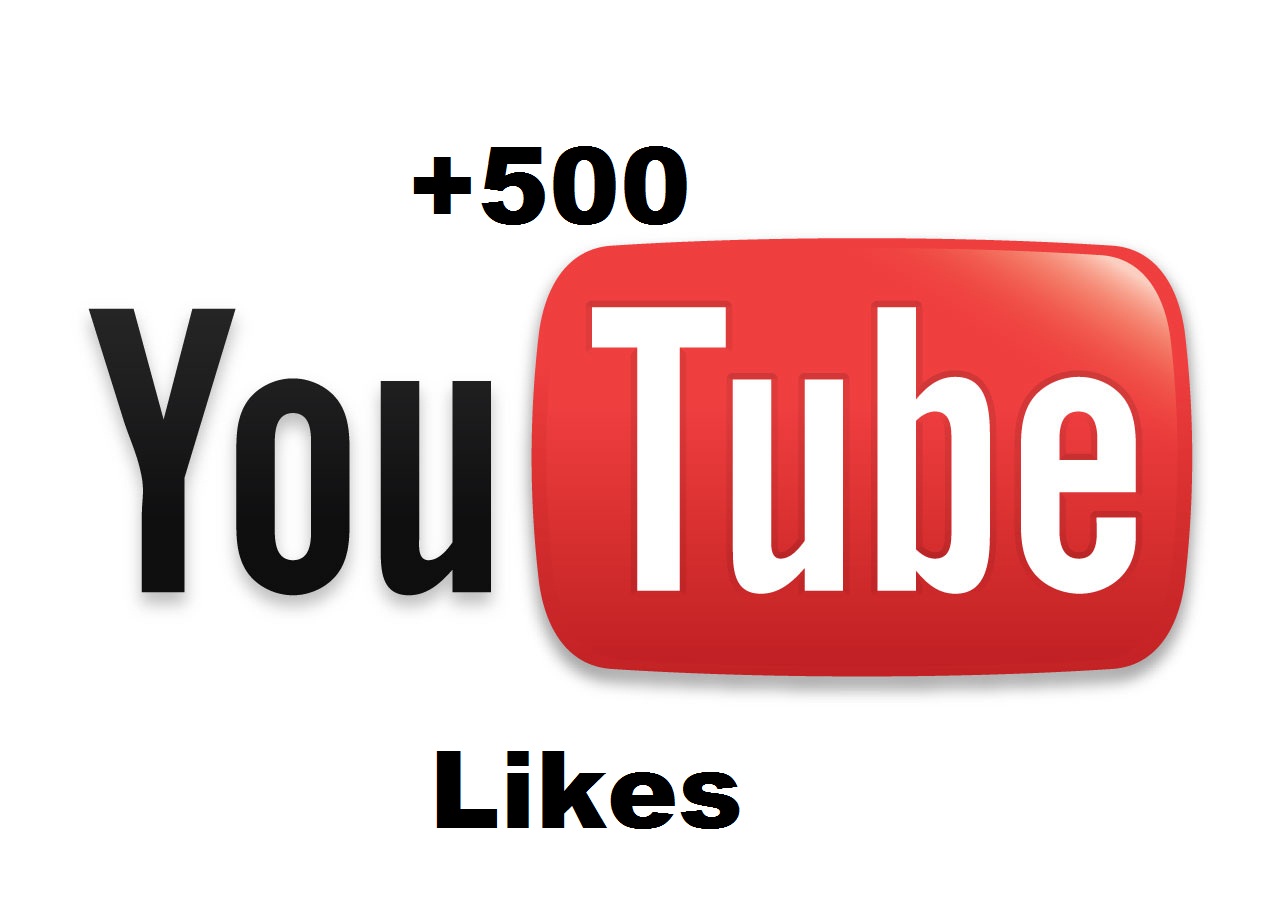 give you 500 real likes to your YouTube video without passwords