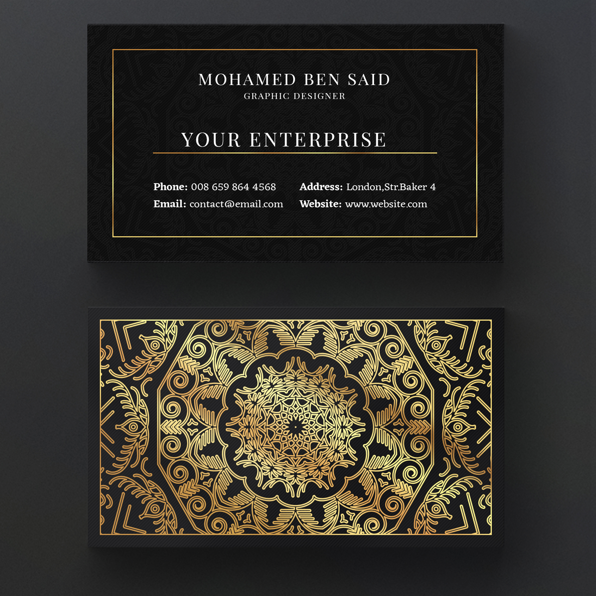  Professional Business Card Design 