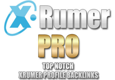 create 10000 Xrumer Profile Backlinks and ill Ping All ..@