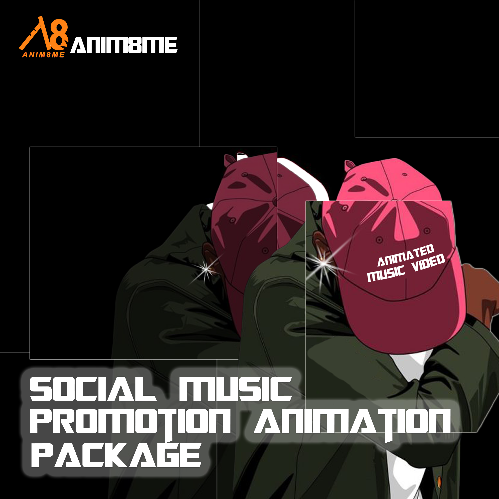 one minute Animated music video