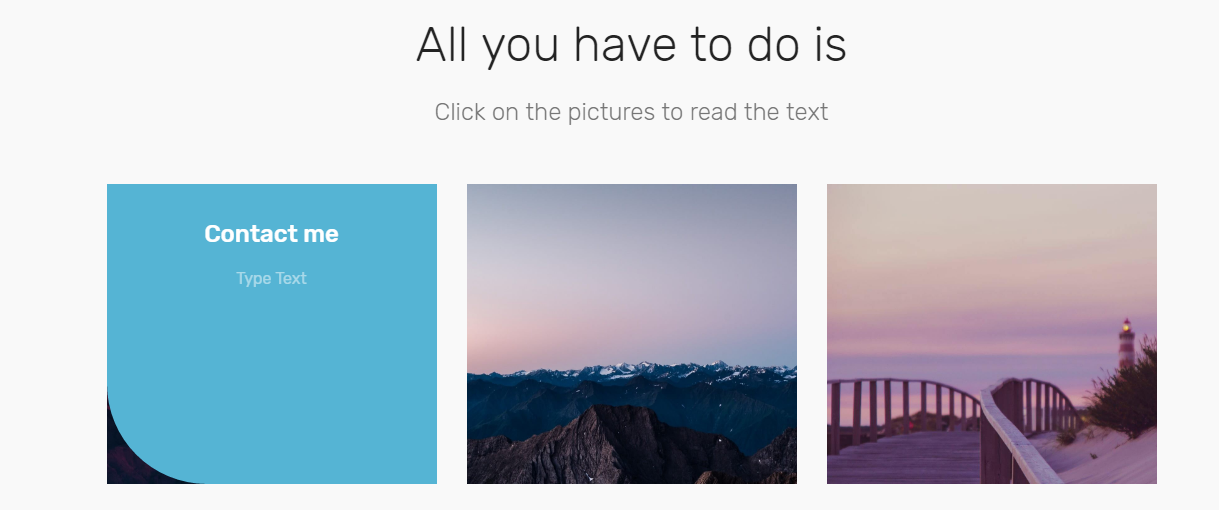 create you a beautiful Mobirise website