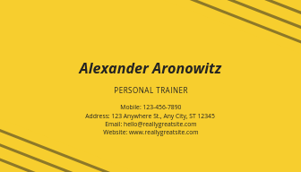 Create a professional business card design within a day 