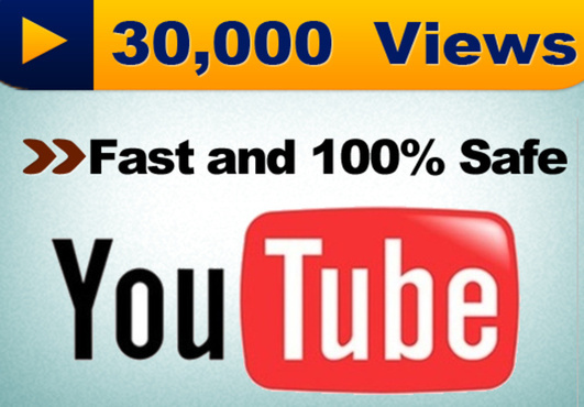 give You 30000+ Very Urgent YOUTUBE Views In Less 24 to 48 hours...!!!!!