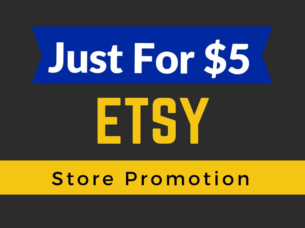 professionally boost your etsy promotion 