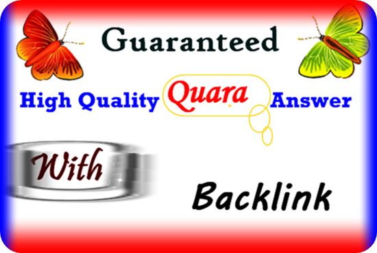 Guaranteed Targeted traffic with 50 high quality Quora Answers