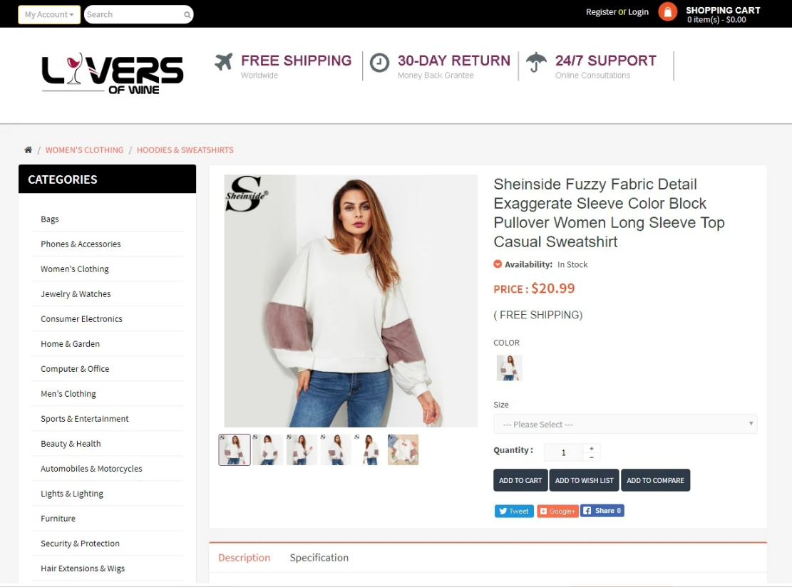 Build You Automated Dropshipping Website 8000 Products