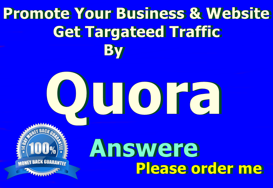 Quora Backlink 12 Guaranteed Quora Answere with unique articles for Ranking Your Website 