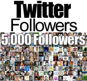 send you 5000 twitter followers express