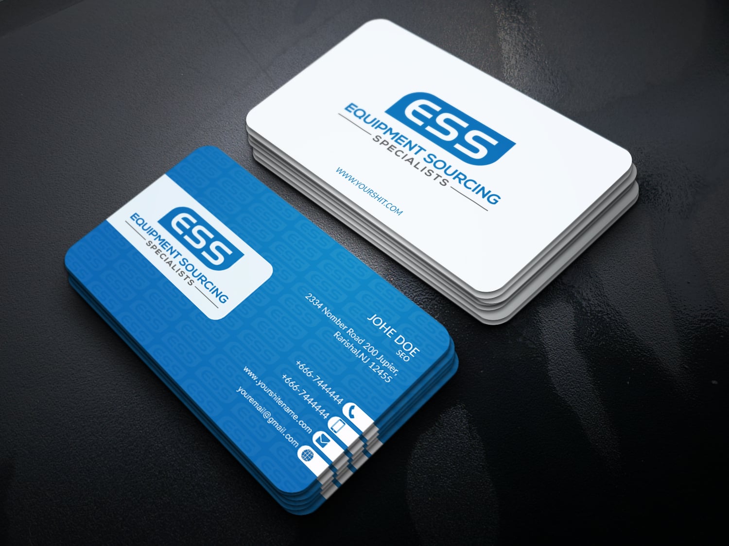 Design a Stunning double side Business Cards  Within 5 Hours 