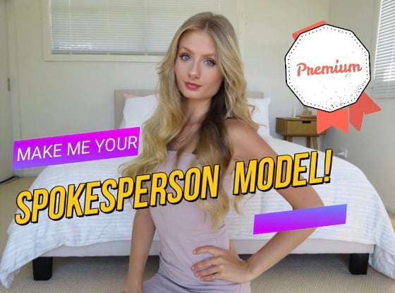Professional Spokesperson Model