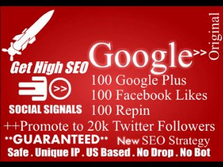 build powerful social SIGNALS from top social sites to boost your seo ...