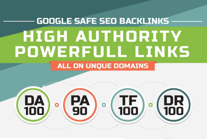 Build 85 Unique Domain SEO Backlinks On Tf 100 Da 100 Sites 