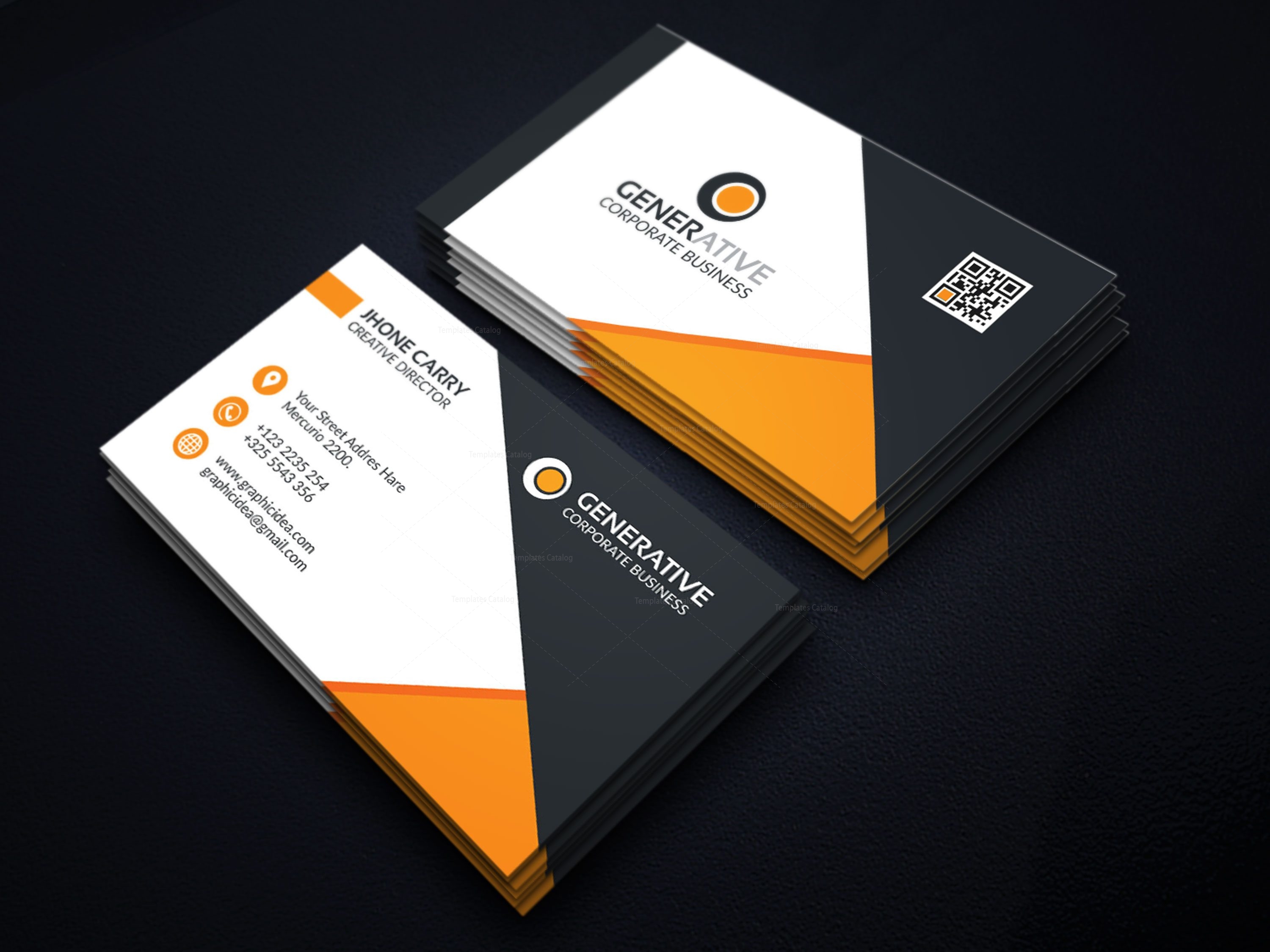 Do business card design professional business card for 5