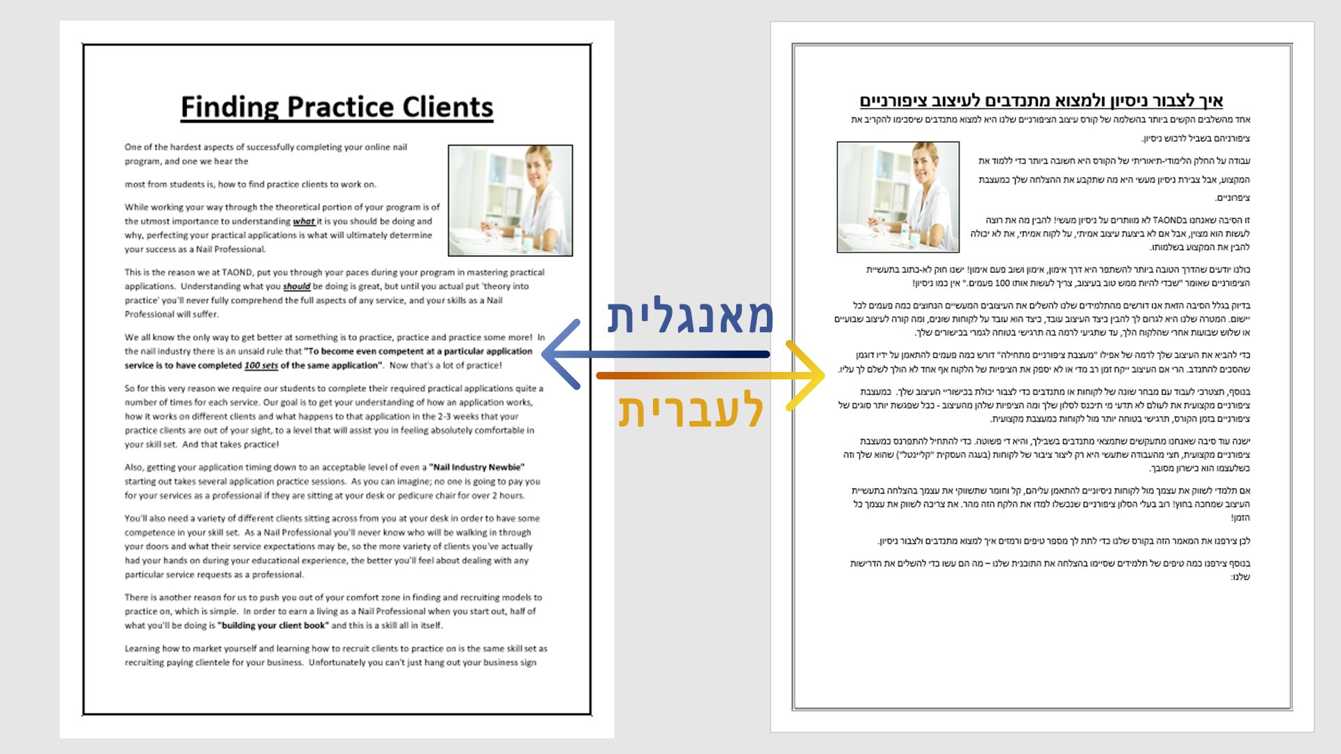 I'll translate anything you need