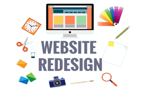 re- design responsive website and wix 