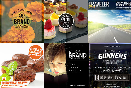 design an awesome instagram promotion banner