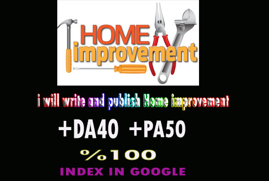 write and post DA40 site Home Improvement