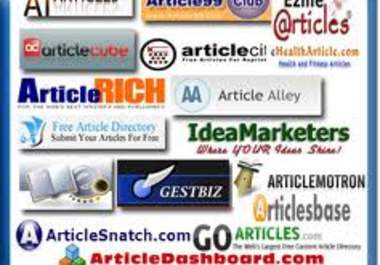 ★ Scrape,Spin,Submit and Ping an Article to top 9000+ article directories PR0-PR6,Get unlimited Unique Quality Backlinks ★