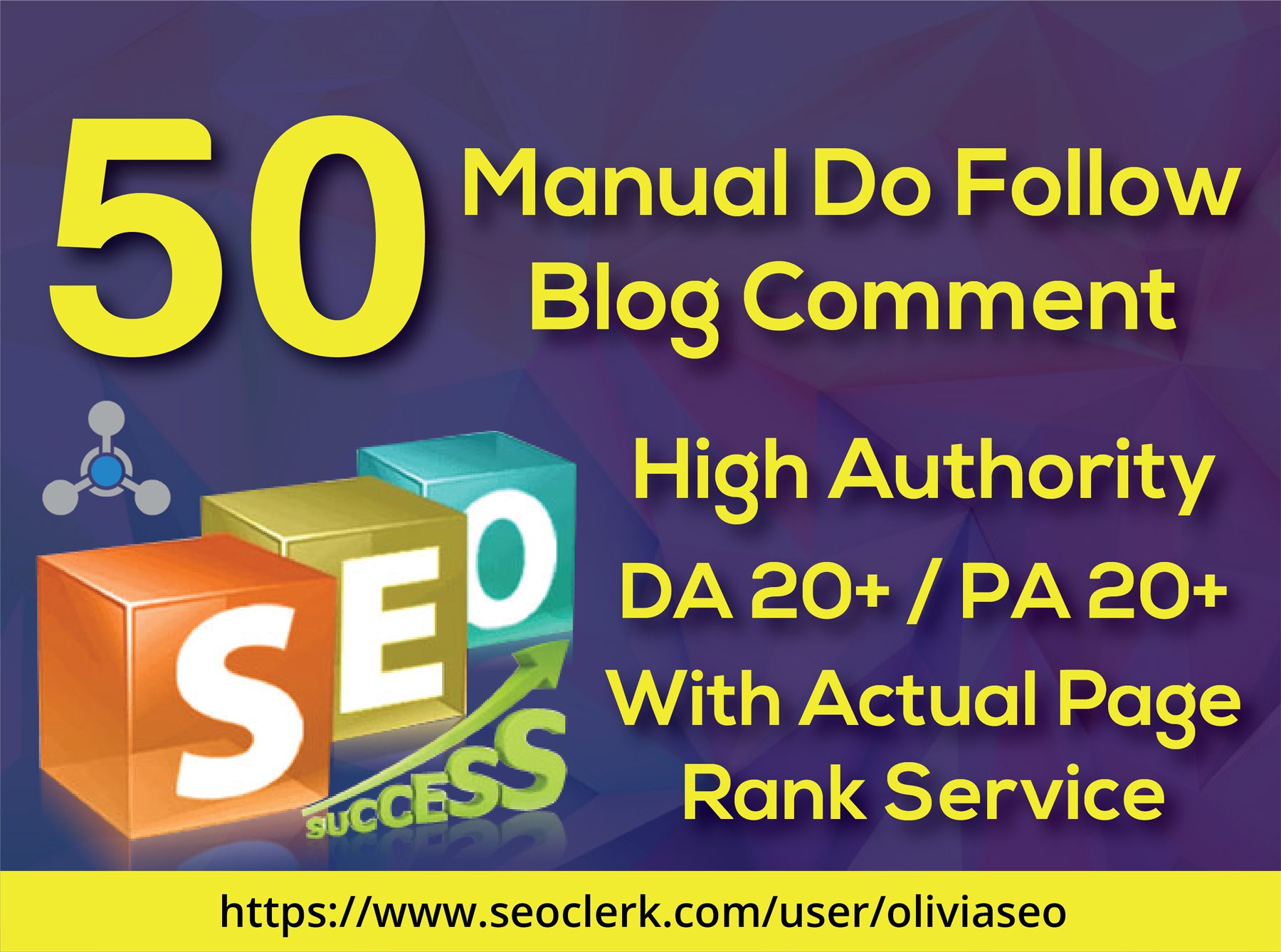 Provide 50 Blog Comment High Da Pa Tf Cf And Low Obl
