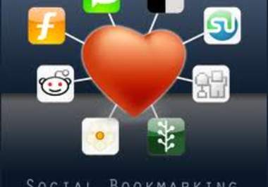 do social bookmarking 15 diigo , 50 delicious, 20 stumbleupon, 10 folkd for your site 