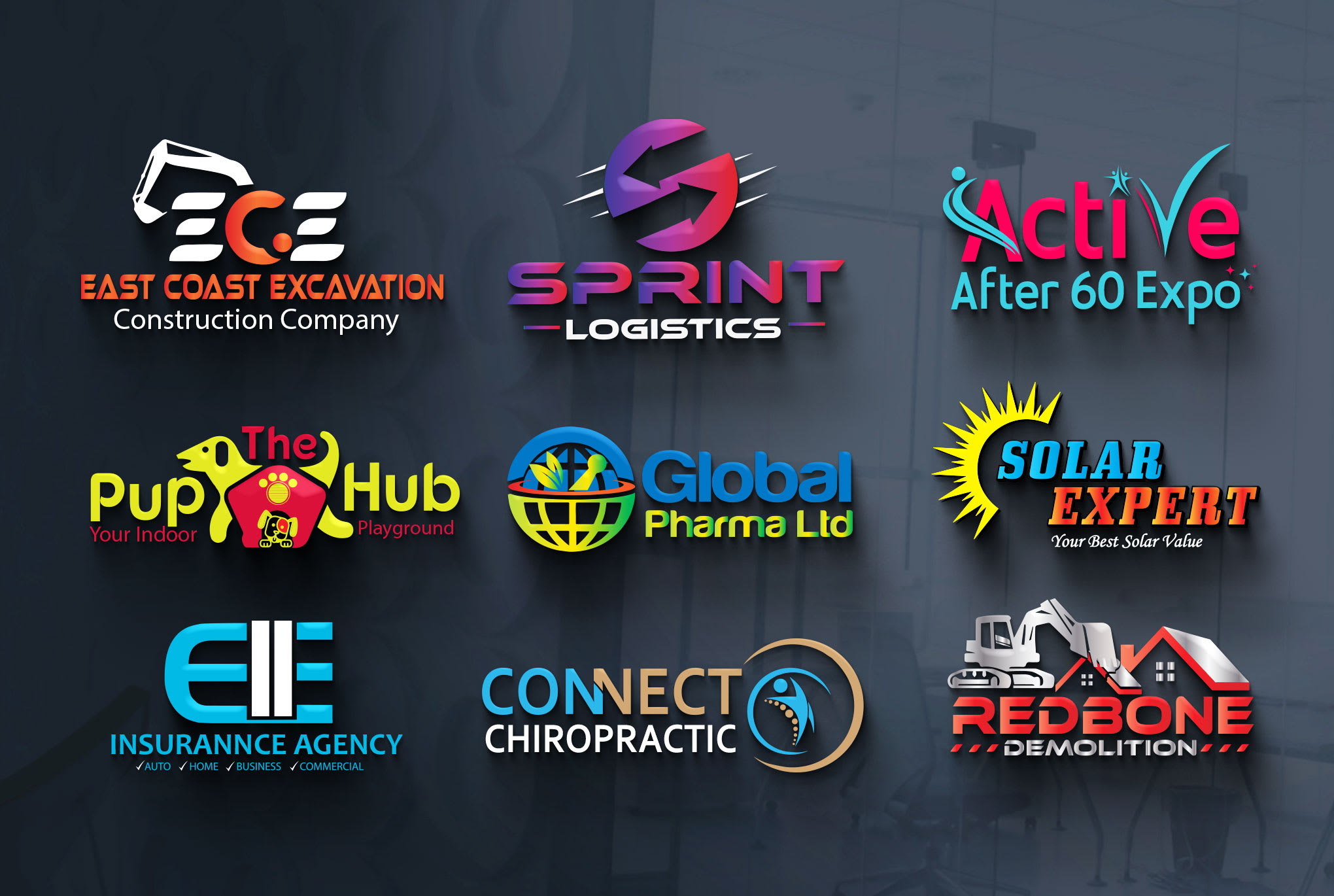 Design an awesome 3D logo for your business or company for $10 - SEOClerks