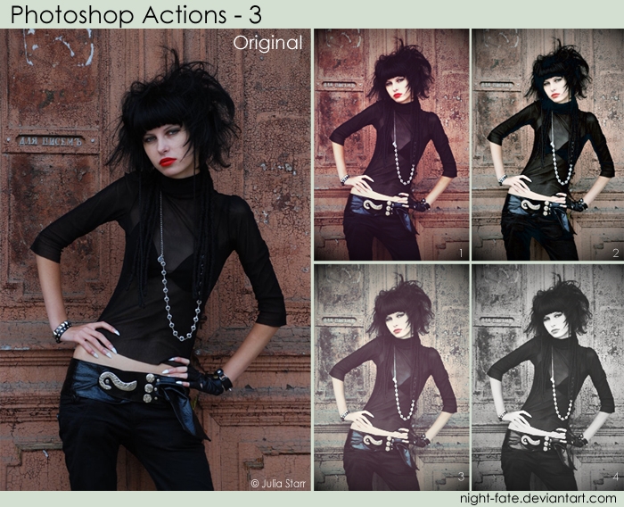 send 108 Auto Action blend color in Photoshop 