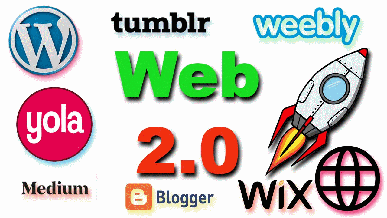 Get 20 high DA Web 2.0 blogs Back-Links
