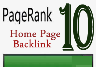 place a PR10 Permanent blogroll link sitewide and dofollow seo on a PR10 homepage