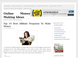 The onlinemoneymakingideas4u. com Sponsored Blog Revi...