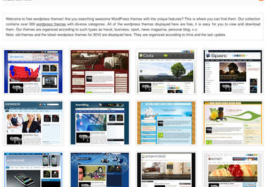 give you 300 professionally designed Word Press blogs themes of 2012