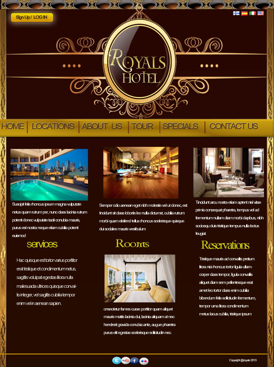 make amazing design for your website