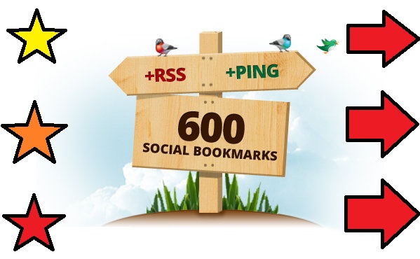 Provide 2000 HQ SOcial bookmark links for your website