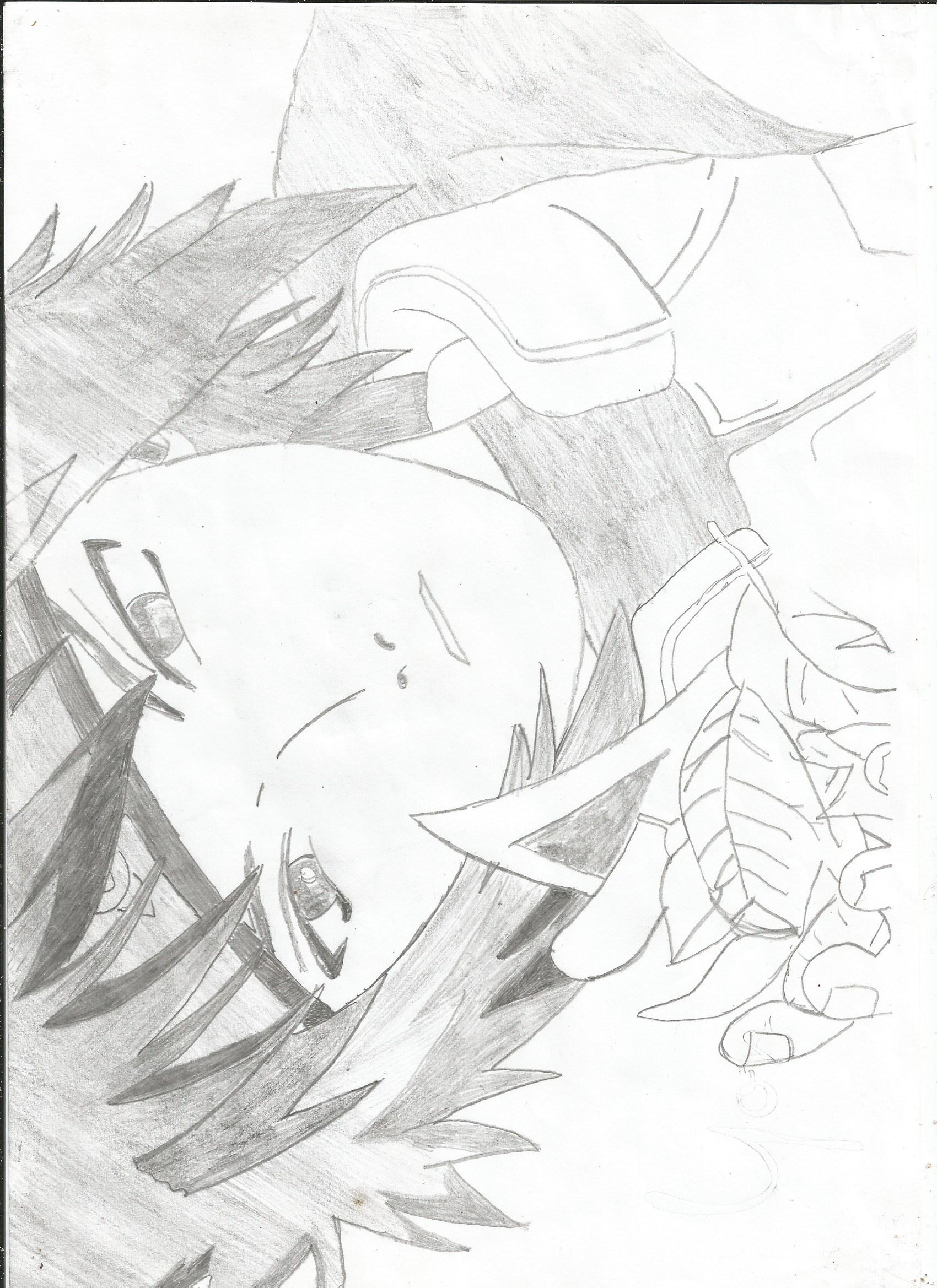 draw you a A4 sketch in a animie/Manga/cartoon style