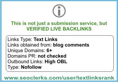 create 10 pr3 backlinks, nofollow, scrapebox blog comments, actual web page url pagerank 3, not domain PR