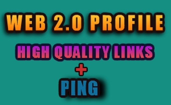 create 150 WEB 20 profile on sites with high page rank + ping to boost your search engine ranking...!!!!!!!!!!