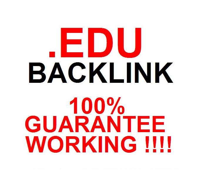 create 360 Guarantee Permenant Live Forever Edu Backlink for Boost Your Google Serp Rangking Website in 24hour 