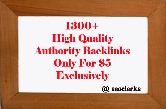 create 1300+ High Quality Diversified Authority Backlinks helping to boost your site ranking with wiki+web20+social Bookmarking+Profile