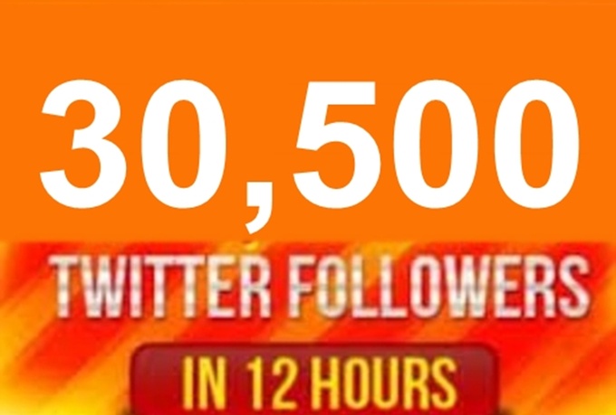 add 24,000++ TWITTER followers no need password to your your link no admin access fastly less than 15 hours for