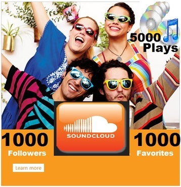 get You 1000 SOUNDCLOUD Followers 1000 SoundCloud Favorites and 5000 Plays Within 24 Hours...!!!!!!!!!!!