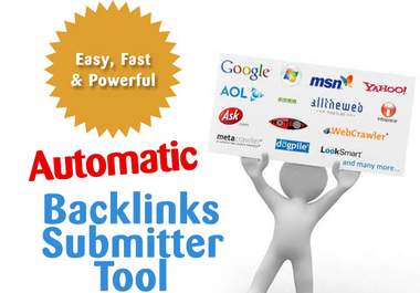 give you automatic backlinks submitter tool..@