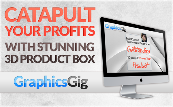 add your 2D flat design as wallpaper of 3D iMac Monitor
