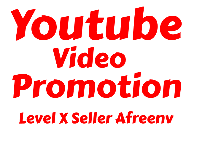 YT VIDEO - HIGH QUALITY PROMOTION (SALE)