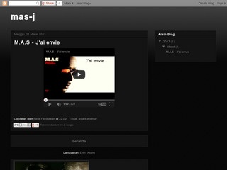  mas-j blogspot personal blog