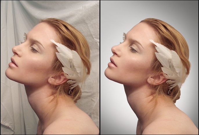 Cut 3 images of their background 