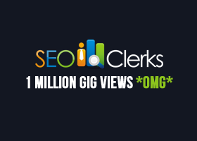 give your SEOClerks gig 1,000,000 views (one million)