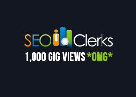 give your SEOClerks gig 10,000 views (ten thousand)