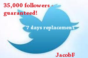 get you 35,000+ Twitter followers guaranteed