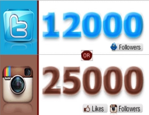 get u TopQuality TWITTER followers or instagram followers in lesss then 8hours@!